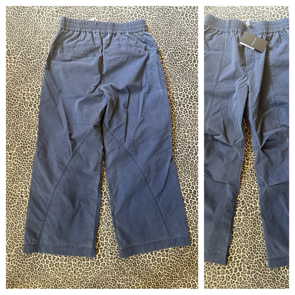 Fabletics Blue Wide-Leg Pants - Picture 7 of 10
